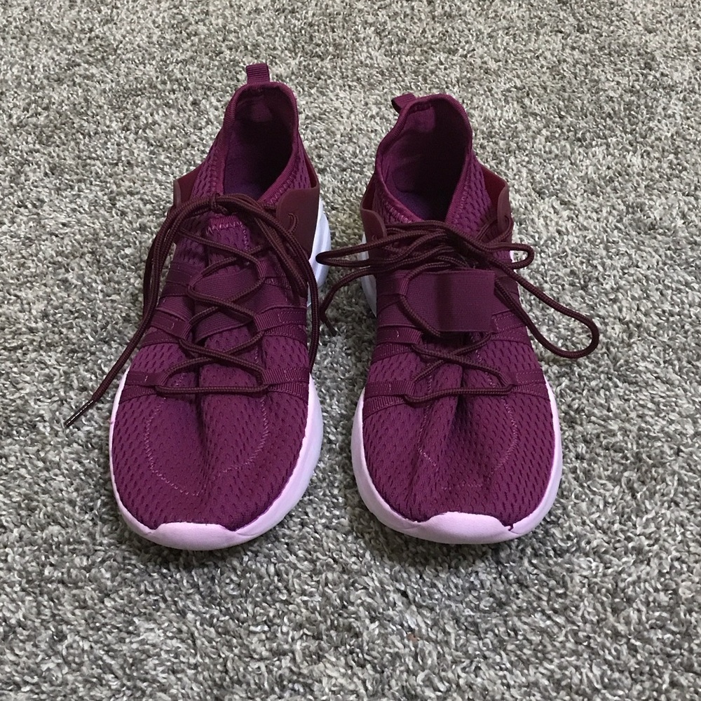 Fabletics Maroon Athletic Shoes